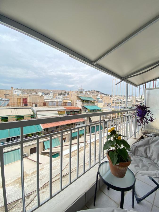Private Apt. Acropolis View. Top Floor. Koukaki Athen Exterior foto